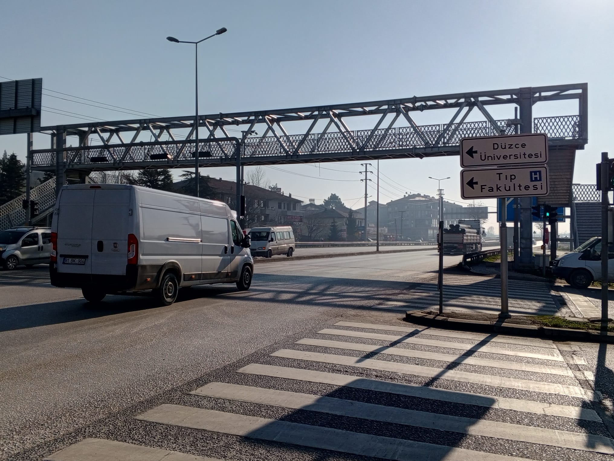 Yaya üst geçidi projesi